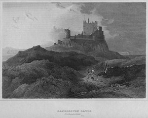 Bamborough Kalesi, Northumberland, 1814