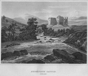 Ermitaj Kalesi. Liddisdale, 1814