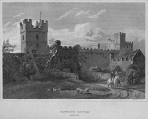 Naworth Kalesi, Cumberland, 1814