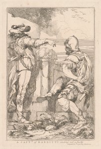 Bir Banditti Kaptanı by John Hamilton Mortimer
