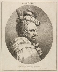 Bardolph, "Henry IV", Kısım II, Perde II, Sahne IX by John Hamilton Mortimer