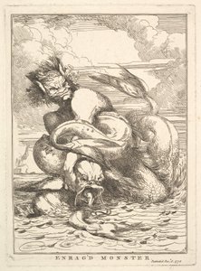 Öfkeli Canavar, 8 Aralık 1778. by John Hamilton Mortimer