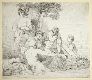 balıkçılar by John Hamilton Mortimer