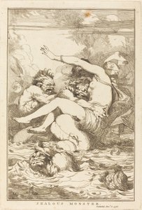 kıskanç canavar by John Hamilton Mortimer