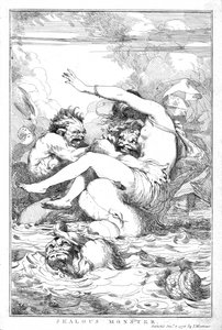 Kıskanç Canavar, 1778 by John Hamilton Mortimer