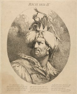 "Richard II", Perde III, Sahne II by John Hamilton Mortimer