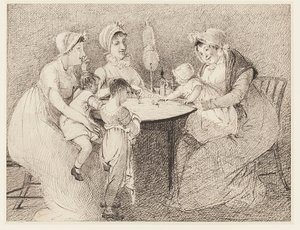 Bir çocuğun dönen oyunu, 1807 by John Harden
