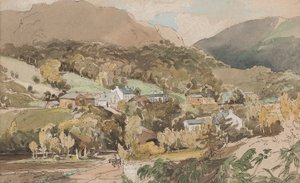 Clappersgate, 1812 (kağıt üzerinde wc) by John Harden