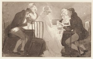 Masada grup, 1806 (kağıt üzerinde wc) by John Harden