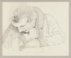 Adam yazma, 1825 by John Harden
