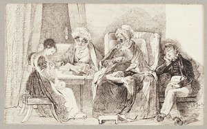 Hasta ve dinlenme, 1824 by John Harden