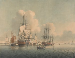 Sheerness'te Uzanan Savaş Adamları by John Harris