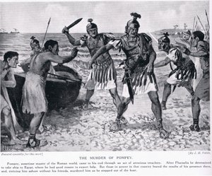 Pompey'in öldürülmesi by John Harris Valda