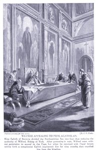 Wilfred, Papa Agatho AD679