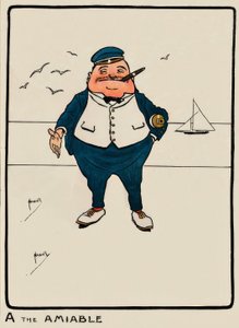 A Sevimli / J. Hassall / Zeichnung, 1903 by John Hassall