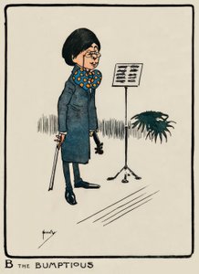 B Bumptious / J. Hassall / Zeichnung, 1903 by John Hassall