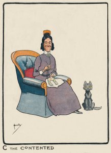 Memnuniyetle C / J. Hassall / Zeichnung, 1903 by John Hassall