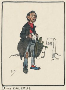 D the Doleful / J. Hassall / Zeichnung, 1903 by John Hassall