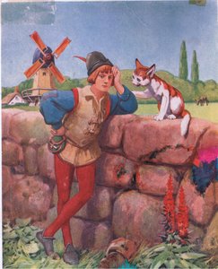 Dick Whittington ve kedisi (taş) by John Hassall