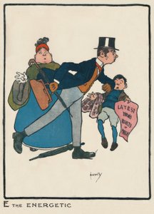 E Enerjik / J. Hassall / çizim, 1903 by John Hassall