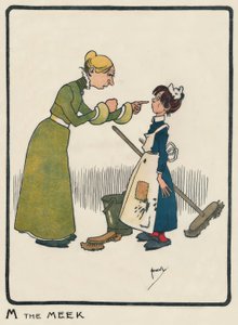 M the Meek / J. Hassall / Zeichnung, 1903 by John Hassall