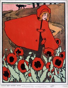 Kırmızı Başlıklı Kız - Poster, John Hassall v.1930 by John Hassall