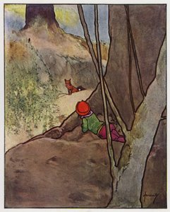 Tilki (renkli taş) by John Hassall