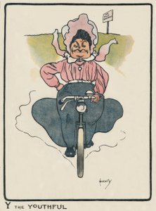 Y the Youthful / J. Hassall / çizim, 1903 by John Hassall