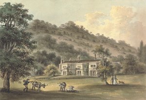 Grove Cottage, Box Hill, Surrey, George Barclay Esq'in Koltuğu. by John Hassell
