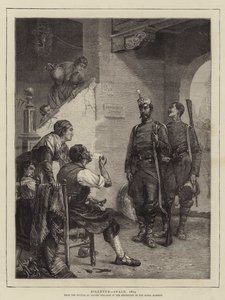 ಬಿಲ್ಲೆಟೆಡ್, ಸ್ಪೇನ್, 1874 ಟರ್ಕ್