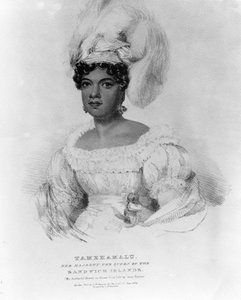 Tamehamalu, Majesteleri Sandviç Adaları Kraliçesi, 1824