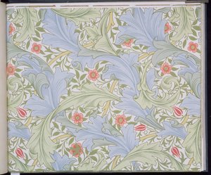 John Henry Dearle (1860-1932) tarafından Morris and Company için tasarlanan Granville duvar kağıdı, 1896 by John Henry Dearle