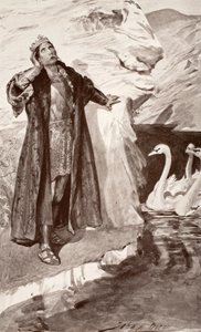 Ler ve Kuğular, Charles Squire tarafından 