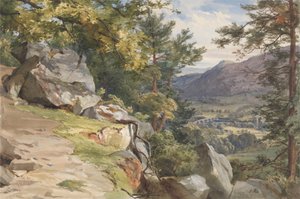 Craig-y-Barns, Dunkeld'den Görünüm, Güneye Bakmak