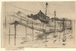 liman sahnesi by John Henry Twachtman