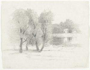 Manzara, 19. yüzyılın sonu - 20. yüzyılın başı by John Henry Twachtman