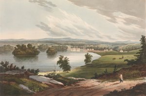 Fort Edward, Hudson Nehri Portföyünün 10 Numarası, 1822-23.