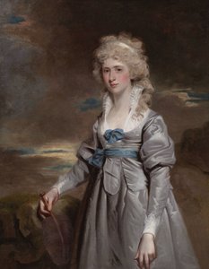 Charlotte Walsingham, Lady Fitzgerald John Hoppner tarafından by John Hoppner