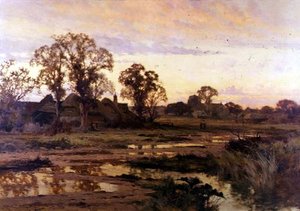 Yağmurlu Bir Günün Kapanışı by John Horace Hooper