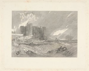 Laugharne Kalesi, Caermarthenshire
