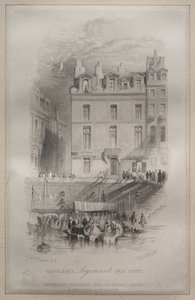 Napolyon Konaklaması, Quai Conti, 1835.