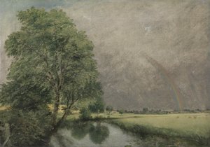 Gökkuşağı, Salisbury yakınlarında by John IV Dunthorne