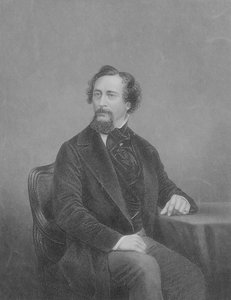 Beyaz Kadın Charles John Huffam Dickens (1812-70) by John Jabez Edwin Paisley Mayall