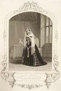 Prenses Katherine rolündeki Madam Celeste, George Hollis (1792-1842), pub tarafından oyulmuş bir dagerreyotipinden 