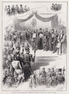 Galler Prensi SAİK tarafından Uluslararası Balıkçılık Sergisinin Açılışı (gravür) by John Jellicoe
