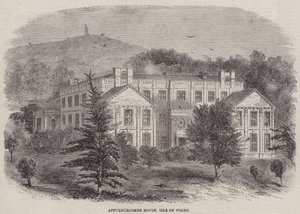 Appuldurcombe Evi, Wight Adası by John Jessop Hardwick