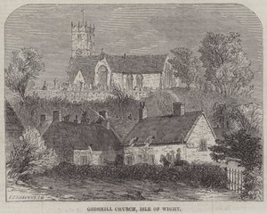 ಗಾಡ್ಶಿಲ್ ಚರ್ಚ್, ಐಲ್ ಆಫ್ ವೈಟ್ ಟರ್ಕ್ by John Jessop Hardwick