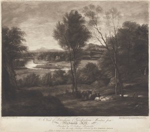 Richmond Hill'den Petersham & Twickenham Meadows'a Bir Bakış by John Jones