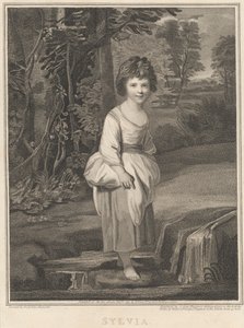 Leydi Gertrude Fitzpatrick Sylvia olarak by John Jones