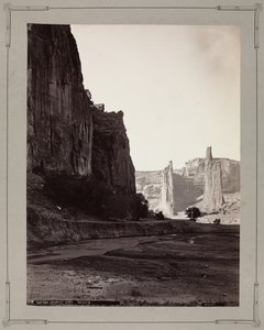Doğu Çatal, de Chelly Nehri, Arizona, 1879-1881.